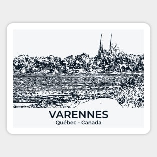Varennes - Québec Magnet